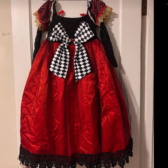 Trish Scully QUEEN OF HEARTS GIRLS COSTUME 6 - Picture 3 of 6